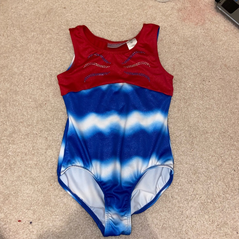 Leotard size 6x. USA inspired